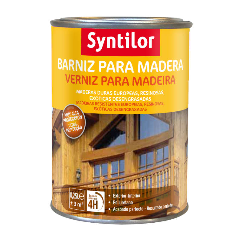 BARNIZ MADERA MATE - Incoloro - 0,5L