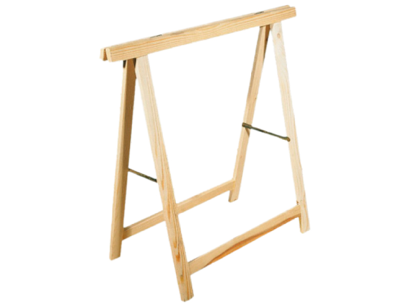 CABALLETE MADERA PINO ESTANDAR - UNICO