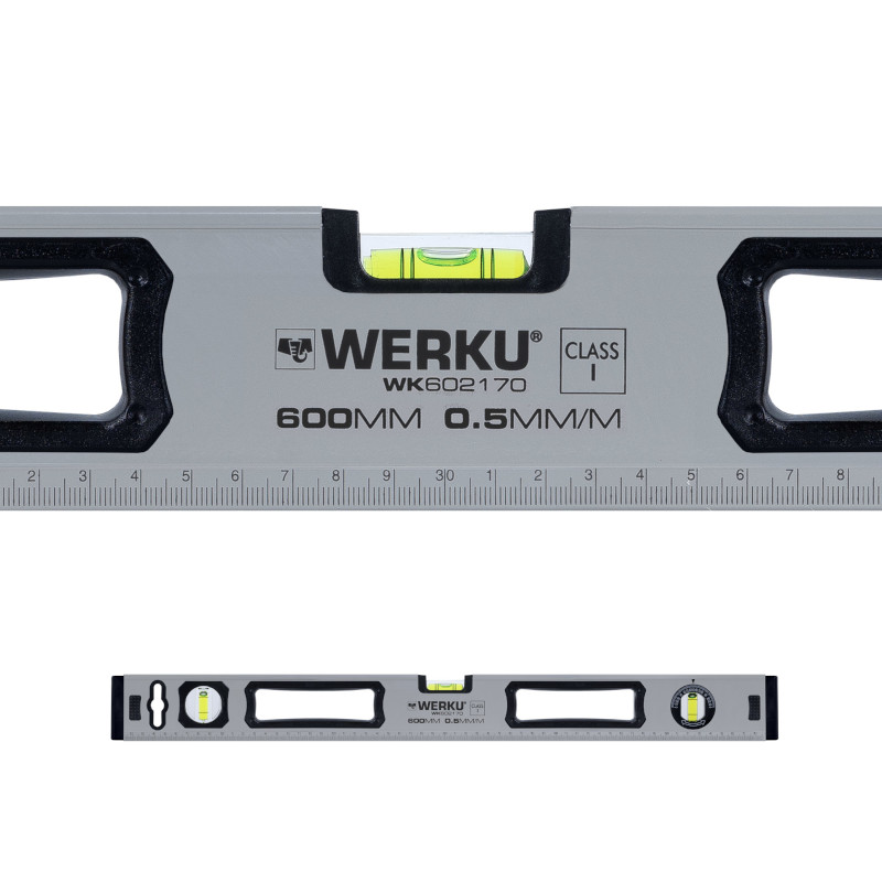 NIVEL RECTANGULAR ALUMINIO - 600 mm