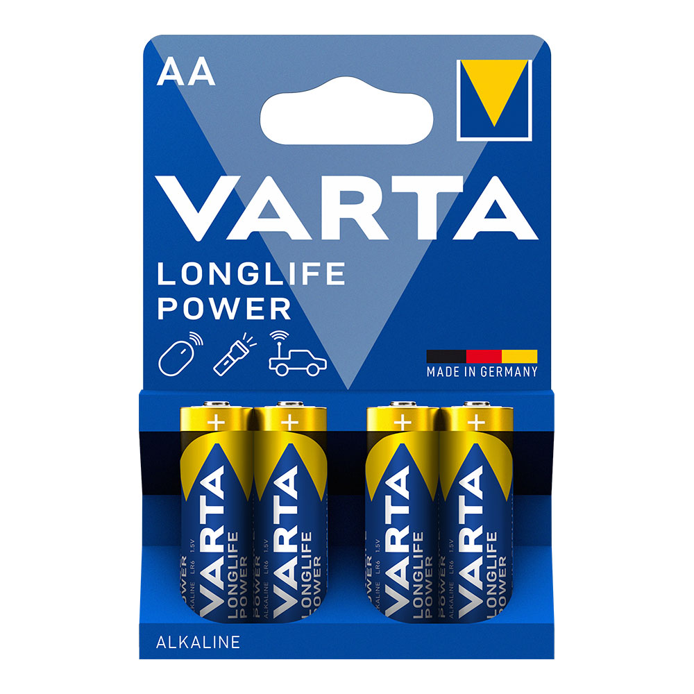 PILAS VARTA ALKALINA LR06 AA (4 UN.) - UNICO