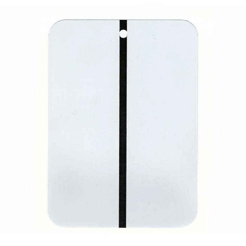 PLACAS TEST COLOR FONDO BLANCO (100 UDS) - UNICO