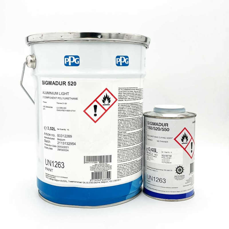 SIGMADUR 520 BASE L SET (A+B) - 19,40 LT