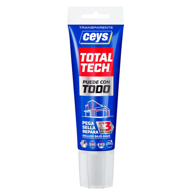 TOTALTECH TRANSPARENTE TUBO - 125ml