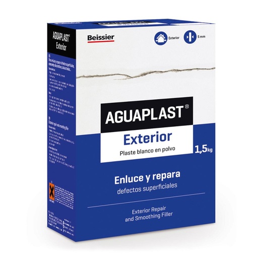 [002931] AGUAPLAST EXTERIOR ESTUCHE POLVO - 1,5 KG