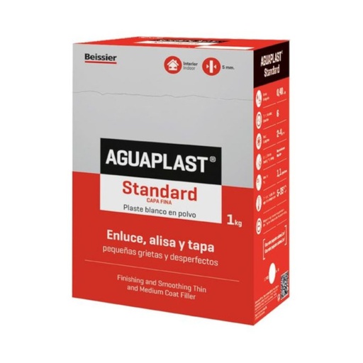 [002882] AGUAPLAST STANDARD ESTUCHE POLVO - 1 KG