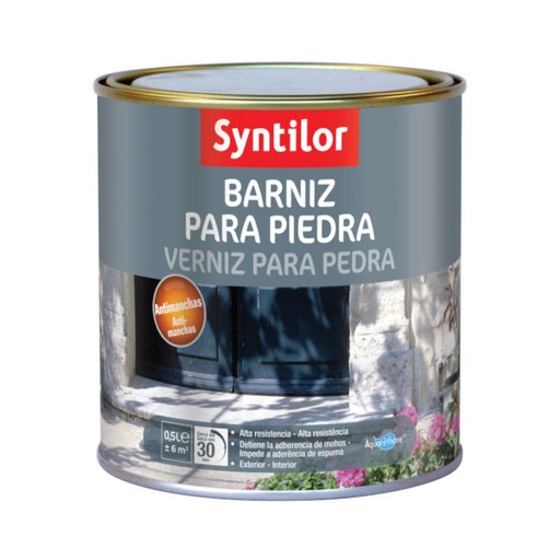 [008481] BARNIZ PIEDRA AQUARETHANE EFECTO NATURAL - Incoloro - 2,5L