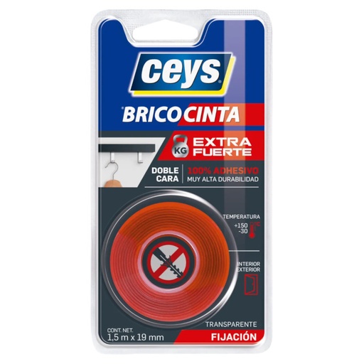 [020041] BRICOCINTA TRANSPARENTE - 1,5m