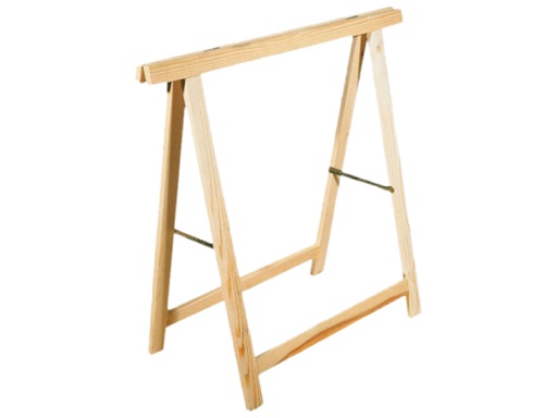 [004436] CABALLETE MADERA PINO ESTANDAR - UNICO