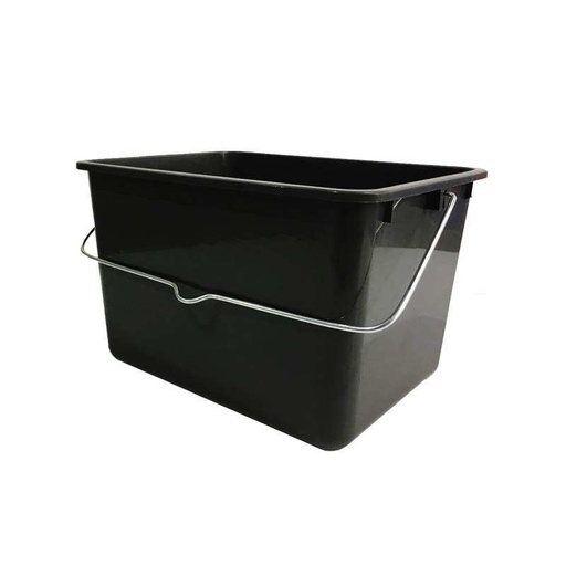 [039916] CUBETA 8 - NEGRO - 8 LT