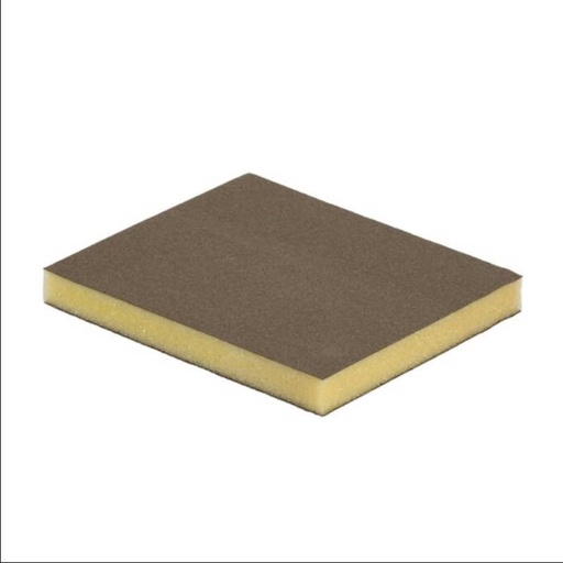 [016835] ESPONJA ABRASIVA DOBLE CARA SUPERFINA - 120x98x13mm