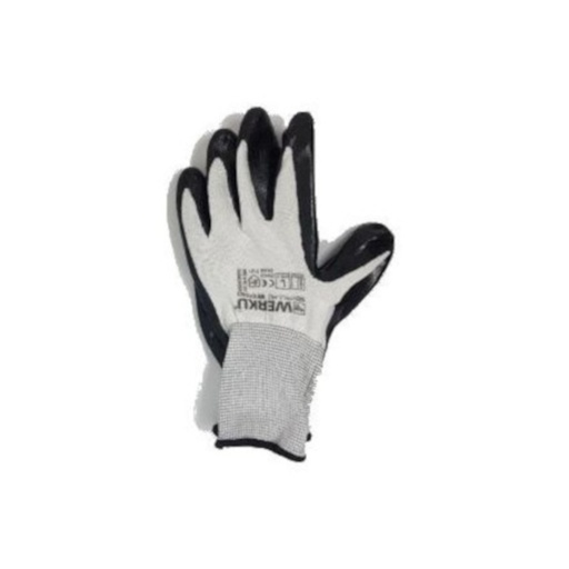 [029663] GUANTES NITRILO NEGRO-BLANCO - T.L