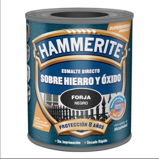 [001675] HAMMERITE FORJA - NEGRO - 750 ML