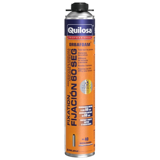 [028770] ORBAFOAM FIJACION 60 SEG PISTOLA - Beige - 750ml