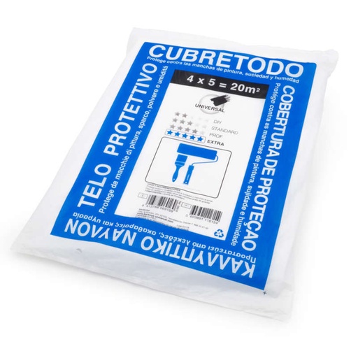 [017653] PLASTICO CUBRETODO EXTRAFUERTE 40 MICRAS - 4x5m