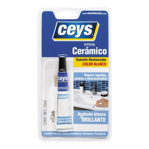 [019847] RESTAURADOR CERAMICO - BLANCO - 15ml