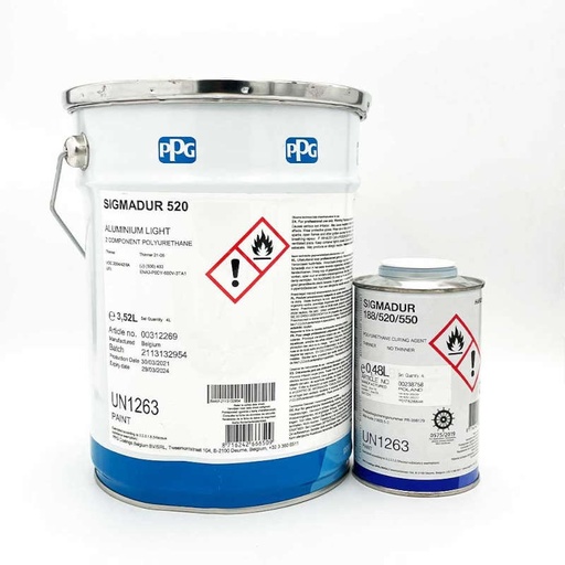 [031188] SIGMADUR 520 BASE Z SET (A+B) - 17,90 LT