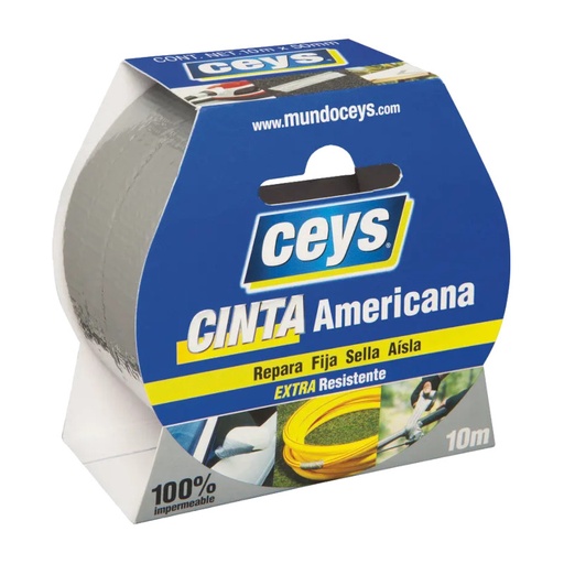 [020031] TACKCEYS CINTA AMERICANA PLATA - PLATA - 10X50m