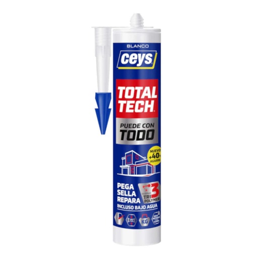 [019992] TOTALTECH CARTUCHO - BLANCO - 290ml